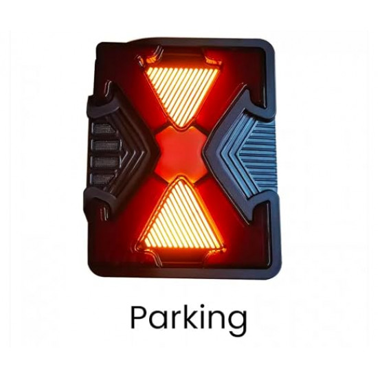 Mahindra Thar Roxx Wrangler Design Modified Tail Light Mahindra Thar Roxx Wrangler Design Modified Tail Light