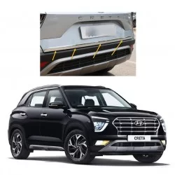 Hyundai Creta 2020 Trunk Lower Dicky Patti Chrome