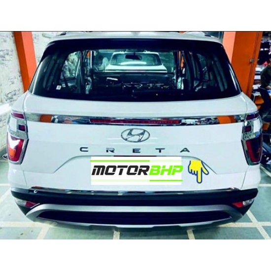 Hyundai Creta 2020 Trunk Lower Dicky Patti Chrome