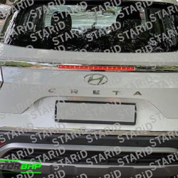 Hyundai Creta 2020 Chrome Dicky Garnish Upper Brake Light Strip + Free Car Perfume  Hyundai Creta 2020 Chrome Dicky Garnish Upper Brake Light Strip + Free Car Perfume