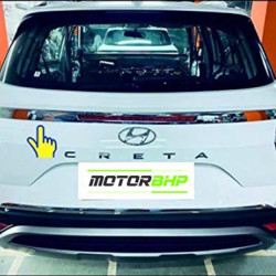Hyundai Creta 2020 Chrome Dicky Garnish Upper Brake Light Strip + Free Car Perfume  Hyundai Creta 2020 Chrome Dicky Garnish Upper Brake Light Strip + Free Car Perfume