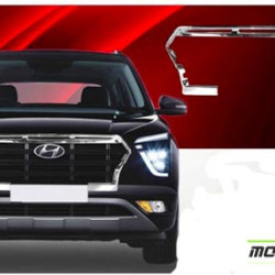 Hyundai Creta 2020 Chrome Accessories Combo Kit 4 (Set of 6 items) Hyundai Creta 2020 Chrome Accessories Combo Kit 4 (Set of 6 items)