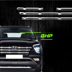 Hyundai Creta 2020 Front Grill Chrome - 4 piece set Hyundai Creta 2020 Front Grill Chrome - 4 piece set