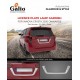  Toyota Innova Crysta Licence Plate Lamp Chrome Garnish