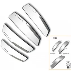 Car Door Edge Guard, for All Cars (Pack of 4)  White