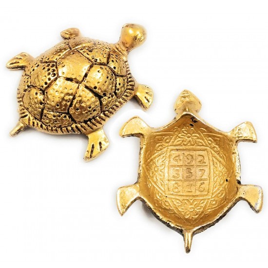 Home Decorative Jaipuri Handicraft Feng Shui MetalTortoise