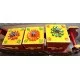 Antique Dry Fruit Box with Lid - Peacock Design - For Serving & Dining Table Decor