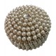 Silver Traditional Metal Pearl Box Set Of 3