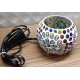 Home Decorative Jaipuri Handicraft Glass Votive Tealight Candle Holders With Wire Home Decorative Jaipuri Handicraft Glass Votive Tealight Candle Holders With Wire