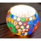 Home Decorative Jaipuri Handicraft Glass Votive Tealight Candle Holders With Wire Home Decorative Jaipuri Handicraft Glass Votive Tealight Candle Holders With Wire