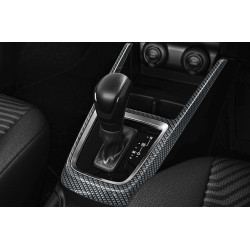 Maruti Suzuki Brezza Premium Quality Interior Carbon Greyphtite Texture Kit Trims 7 Pieces 