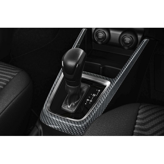 Maruti Suzuki Brezza Premium Quality Interior Carbon Greyphtite Texture Kit Trims 7 Pieces 