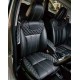 Motorbhp Leatherette Seat Covers Custom Bucket Fit Black With White Thread Motorbhp Leatherette Seat Covers Custom Bucket Fit Black With White Thread