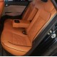 Motorbhp Leatherette Seat Covers Custom Bucket Fit Tan With Black Border