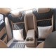 Motorbhp Soft Fabric Seat Covers Custom Bucket Fit Beige with Black (Design 3) Motorbhp Soft Fabric Seat Covers Custom Bucket Fit Beige with Black (Design 3)