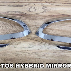 Kia Seltos League Chrome Mirror Cover Garnish  Kia Seltos League Chrome Mirror Cover Garnish