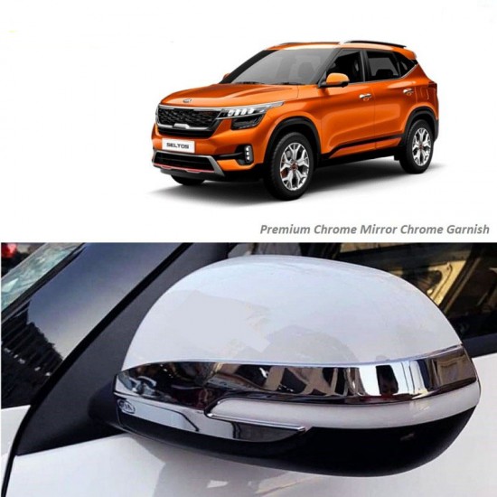  Kia Seltos League Chrome Mirror Cover Garnish