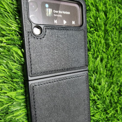 Slim Black Tough Case - For Samsung Galaxy Z Flip 4 Slim Black Tough Case - For Samsung Galaxy Z Flip 4
