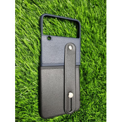 Slim Black/Blue Tough Case - For Samsung Galaxy Z Flip 4