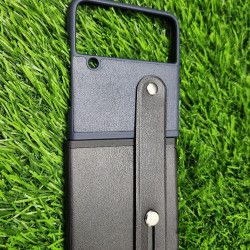 Slim Black/Blue Tough Case - For Samsung Galaxy Z Flip 4 Slim Black/Blue Tough Case - For Samsung Galaxy Z Flip 4