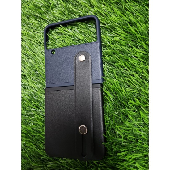 Slim Black/Blue Tough Case - For Samsung Galaxy Z Flip 4