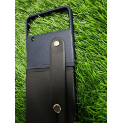 Slim Black/Blue Tough Case - For Samsung Galaxy Z Flip 4