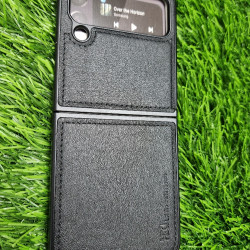 Slim Black Tough Case - For Samsung Galaxy Z Flip 4 Slim Black Tough Case - For Samsung Galaxy Z Flip 4