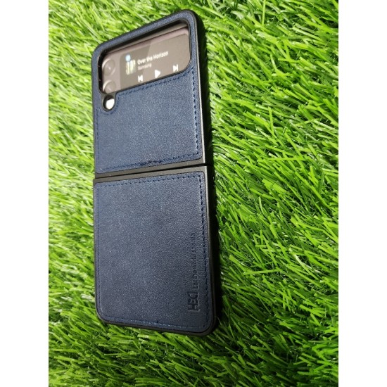 Slim Blue Tough Case - For Samsung Galaxy Z Flip 4