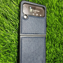 Slim Blue Tough Case - For Samsung Galaxy Z Flip 4 Slim Blue Tough Case - For Samsung Galaxy Z Flip 4