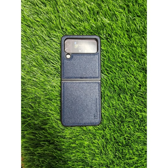 Slim Blue Tough Case - For Samsung Galaxy Z Flip 4