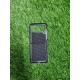 Genuine Leather Case For Samsung Galaxy Z Flip 4 - Brown With Strips