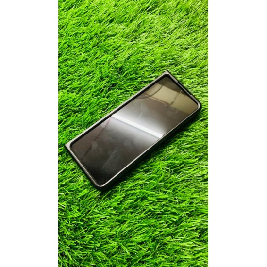 Genuine Leather Case For Samsung Galaxy Z Fold 4 - Black
