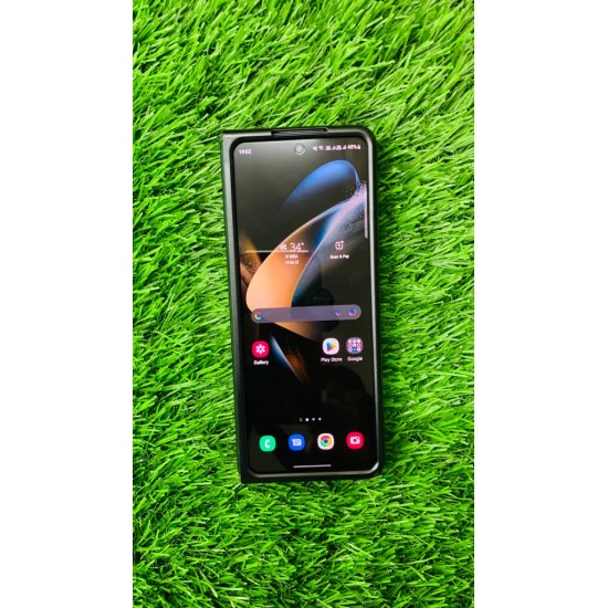 Black Crocodile Texture Leather Case For Samsung Galaxy Z Fold 4 Black Crocodile Texture Leather Case For Samsung Galaxy Z Fold 4