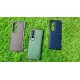 Genuine Leather Case For Samsung Galaxy Z Fold 4 - Green