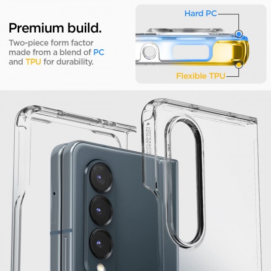  Samsung Galaxy Z Fold 4 Transparent Cover