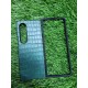 Green Crocodile Texture Leather Case For Samsung Galaxy Z Fold 4 Green Crocodile Texture Leather Case For Samsung Galaxy Z Fold 4