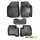 4.5D Universal Car Floor Mat Black - Tata Altroz by Motorbhp