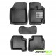 4.5D Universal Car Floor Mat Black - Tata Punch by Motorbhp