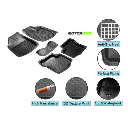 4.5D Universal Car Floor Mat Black - Toyota Corolla Altis by Motorbhp 4.5D Universal Car Floor Mat Black - Toyota Corolla Altis by Motorbhp