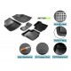 4.5D Universal Car Floor Mat Black - Tata Punch by Motorbhp