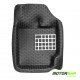 4.5D Universal Car Floor Mat Black - Hyundai i10 by Motorbhp