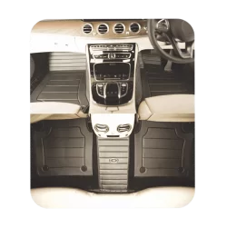 Mahindra XUV700 4D Boss Leatherite Car Floor Mat Black( Without Grass Mat)