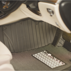 Mahindra Alturas Top Gear 4D Boss Leatherite Car Floor Mat Black (With Grass Mat) Mahindra Alturas Top Gear 4D Boss Leatherite Car Floor Mat Black (With Grass Mat)