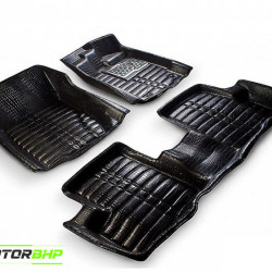 Honda City idtec 2014 - 2022 Premium Quality 5D Car Floor Mat- Black Honda City idtec 2014 - 2022 Premium Quality 5D Car Floor Mat- Black