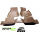 Ford EcoSport Old Premium Quality 5D Car Floor Mat- Beige