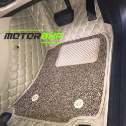 7D Car Floor Mat Beige - Ford Figo Aspire by Motorbhp 7D Car Floor Mat Beige - Ford Figo Aspire by Motorbhp