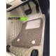 7D Car Floor Mat Beige - Skoda Rapid by Motorbhp