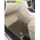 7D Car Floor Mat Beige - Ford Figo Aspire by Motorbhp