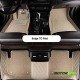 7D Car Floor Mat Beige - Skoda Rapid New by Motorbhp