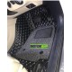 7D Car Floor Mat Black - Honda Brio by Motorbhp